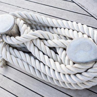 Corda legata ad una barca